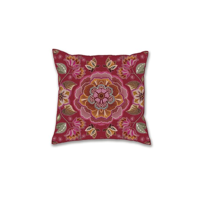 Pip Studio  Matata Square Cushion Rood 53x53 cm