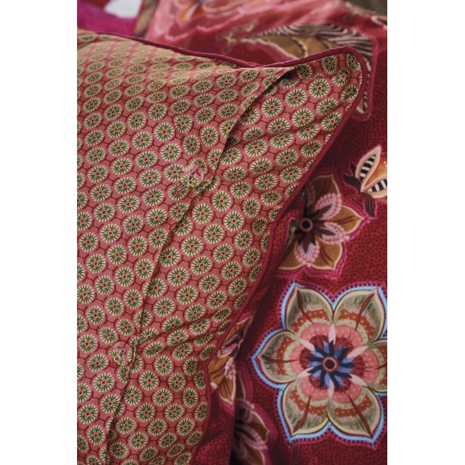 Pip Studio  Matata Coussin Carré Rouge 53x53 cm