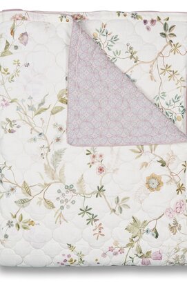 Pip Studio  Bustani Quilt Blanc 150x200 cm