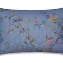Pip Studio Pip Studio  Bustani Quilted Cushion Blauw 45x70 cm