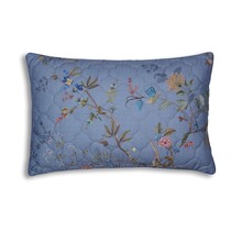 Pip Studio  Bustani Quilted Cushion Blauw 45x70 cm