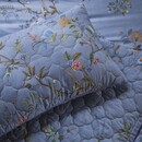 Pip Studio Pip Studio  Bustani Quilted Cushion Blauw 45x70 cm