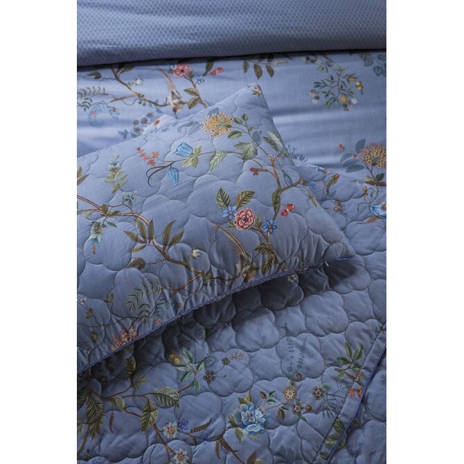 Pip Studio  Bustani Quilted Cushion Blauw 45x70 cm