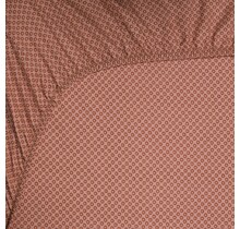 Pip Studio  Étoile Scintillante Drap-housse Terre 90x200 cm