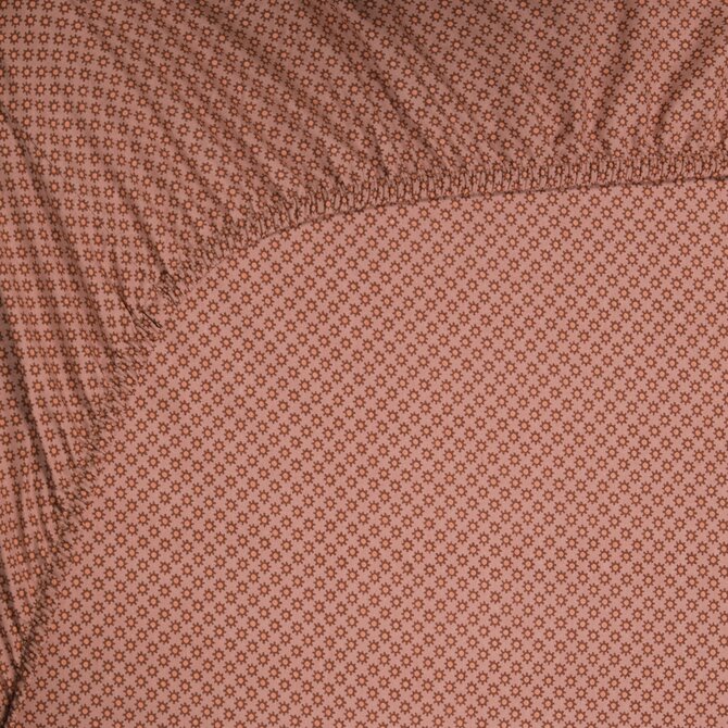 Pip Studio  Twinkle Star Fitted Sheet Terra 90x200 cm