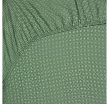Pip Studio  Twinkle Star Fitted Sheet Midden groen 160x200 cm