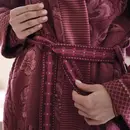 Pip Studio Pip Studio Jasmin Jacquard Peignoir rose foncé L