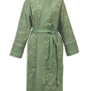 Pip Studio Pip Studio  Jasmin Jacquard Peignoir Vert M