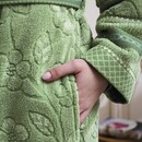 Pip Studio Pip Studio  Jasmin Jacquard Peignoir Vert XL