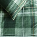 Rivièra Maison Rivièra Maison Housse de couette Tartan à carreaux Vert 260x200/220 cm