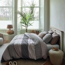 Rivièra Maison Rivièra Maison Housse de couette Lawrence Brun 200x200/220 cm