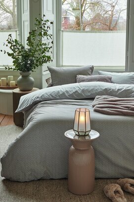 Rivièra Maison Housse de couette Emery Taupe 260x200/220 cm