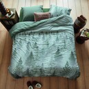 Rivièra Maison Rivièra Maison Dekbedovertrek Foggy Forest Groen 140x200/220 cm