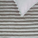 Rivièra Maison Rivièra Maison Dekbedovertrek Furry Stripes Gebroken wit 140x200/220 cm