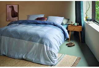 Beddinghouse Housse de couette Sanna Bleu 240x200/220 cm