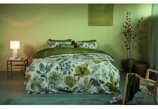 Beddinghouse Housse de couette Lilian Vert 240x200/220 cm