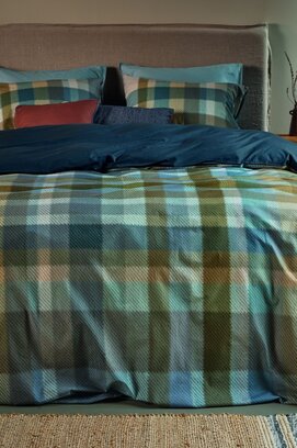 Beddinghouse Housse de couette Glynn Bleu 200x200/220 cm