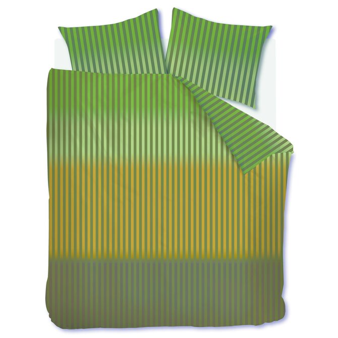 Beddinghouse Housse de couette Jonah Vert 200x200/220 cm
