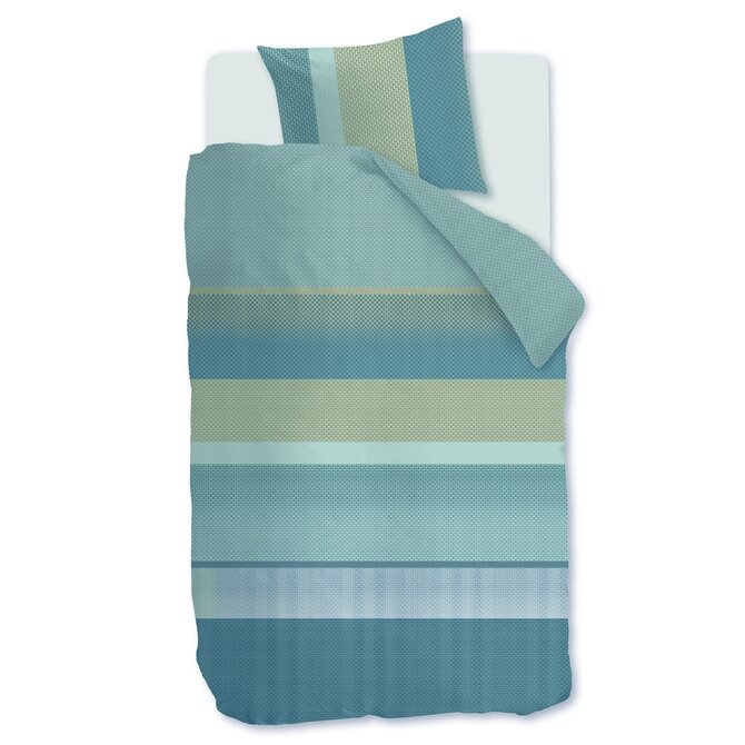 Beddinghouse Dekbedovertrek Marthe Blauw 200x200/220 cm