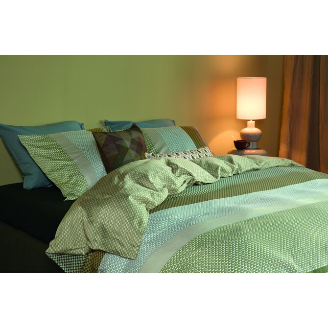 Beddinghouse Housse de couette Marthe Vert 140x200/220 cm