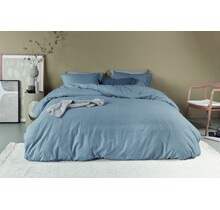 Beddinghouse Housse de couette Frost bleu-gris 200x200/220 cm