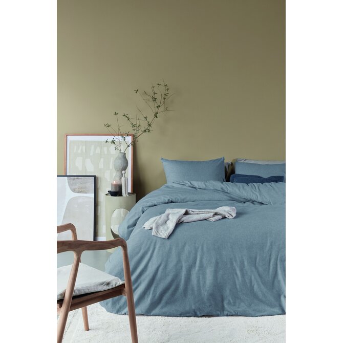 Beddinghouse Housse de couette Frost bleu-gris 200x200/220 cm
