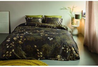 Beddinghouse Housse de couette Darcy Vert olive 140x200/220 cm