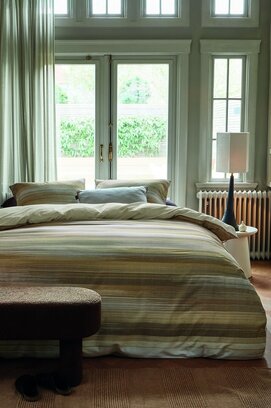 Beddinghouse Housse de couette Elie Naturel 200x200/220 cm