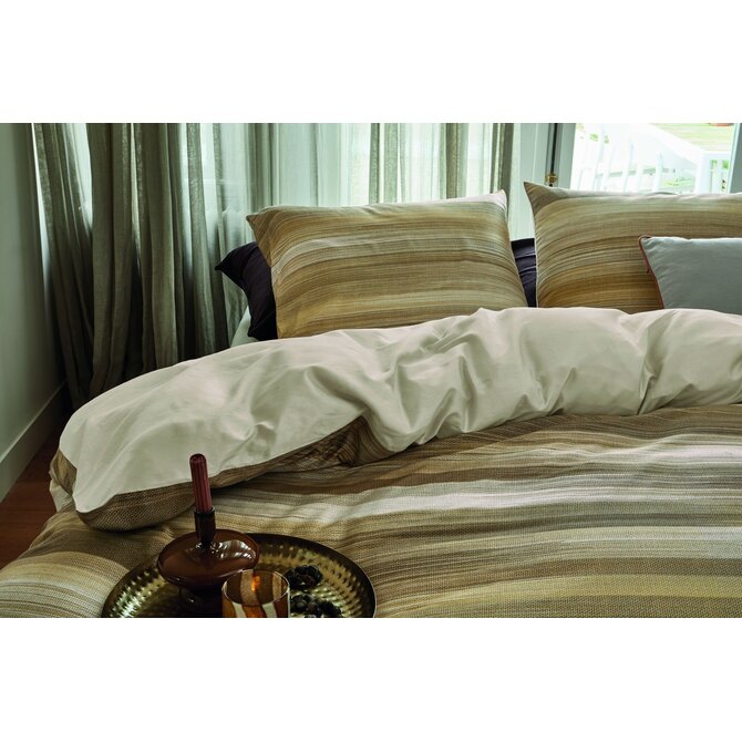 Beddinghouse Dekbedovertrek Elie Naturel 200x200/220 cm