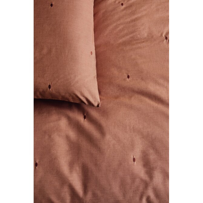 Beddinghouse Dekbedovertrek Monsoon Licht terra 140x200/220 cm