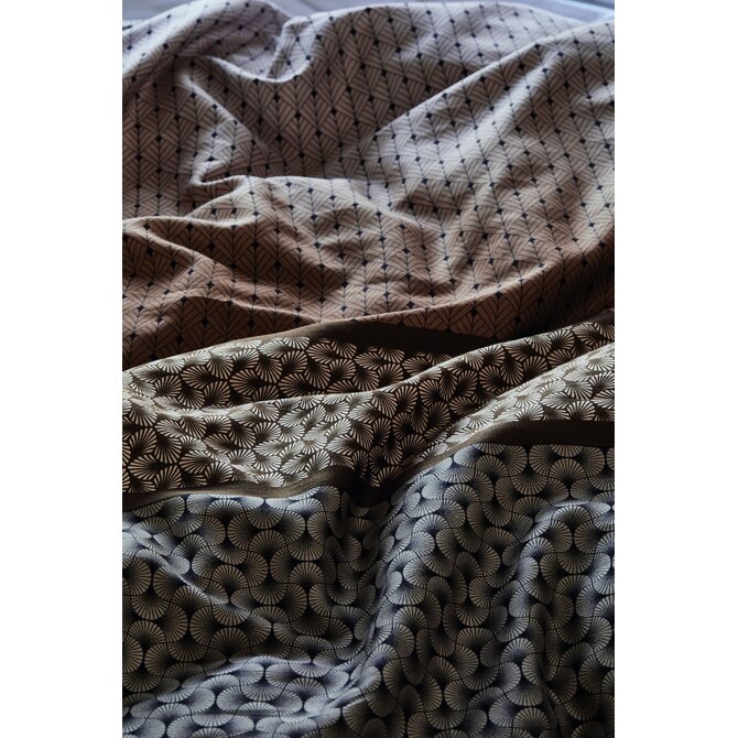 Beddinghouse Dekbedovertrek Carter Bruin 200x200/220 cm