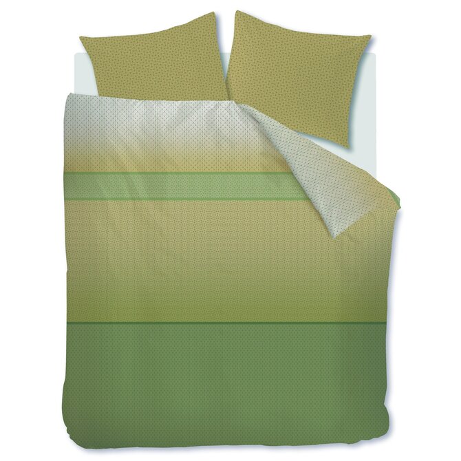 Beddinghouse Dekbedovertrek Carter Groen 240x200/220 cm