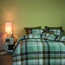 Beddinghouse Beddinghouse Housse de couette Vernon Vert 200x200/220 cm