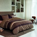 Beddinghouse Beddinghouse Dekbedovertrek Fera Bruin 140x200/220 cm