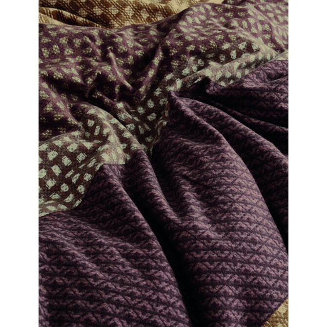 Beddinghouse Dekbedovertrek Fera Bruin 200x200/220 cm