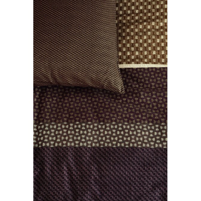 Beddinghouse Housse de couette Fera brun 200x200/220 cm