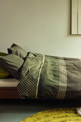 Beddinghouse Housse de couette Fera Vert 140x200/220 cm