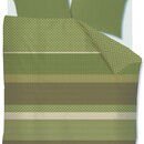 Beddinghouse Beddinghouse Housse de couette Fera Vert 140x200/220 cm