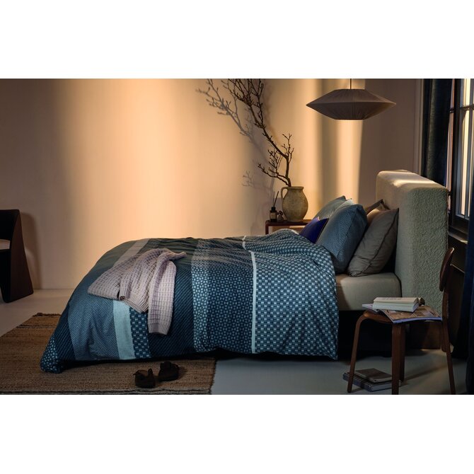 Beddinghouse Housse de couette Fera Bleu 240x200/220 cm