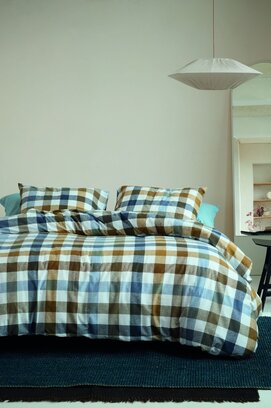 Beddinghouse Housse de couette Sem Bleu 240x200/220 cm