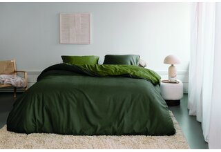 Beddinghouse Dekbedovertrek Warm Groen 140x200/220 cm