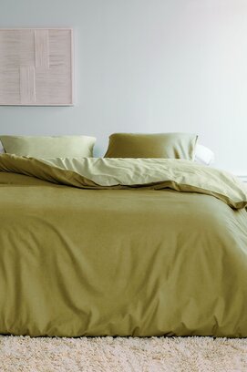 Beddinghouse Housse de couette Jaune chaud 140x200/220 cm