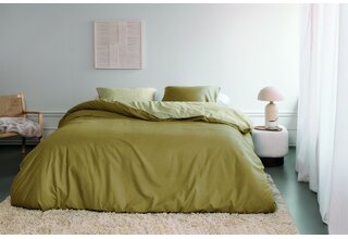 Beddinghouse Housse de couette Jaune chaud 140x200/220 cm