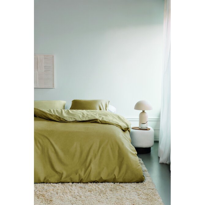 Beddinghouse Housse de couette Jaune chaud 140x200/220 cm