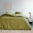 Beddinghouse Beddinghouse Housse de couette Jaune chaud 200x200/220 cm