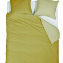 Beddinghouse Beddinghouse Housse de couette Jaune chaud 200x200/220 cm