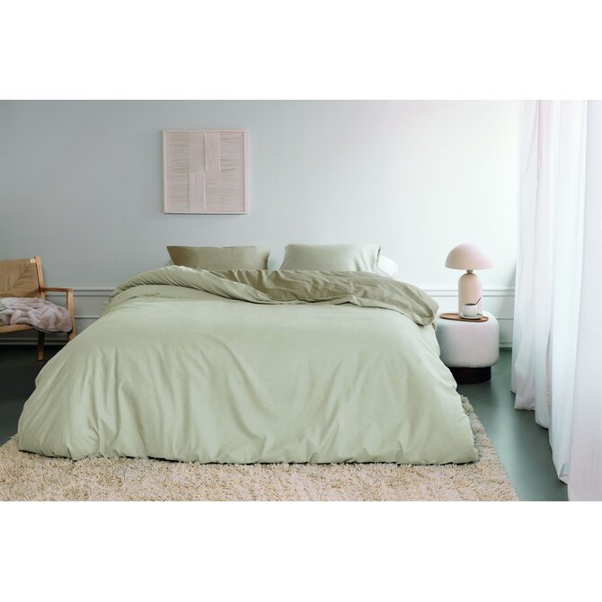 Beddinghouse Dekbedovertrek Warm Zand 140x200/220 cm