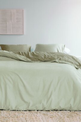 Beddinghouse Housse de couette Sable chaud 200x200/220 cm