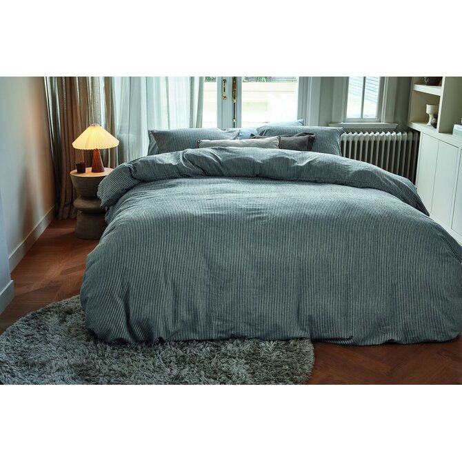 Beddinghouse Housse de couette Ivan Noir 140x200/220 cm