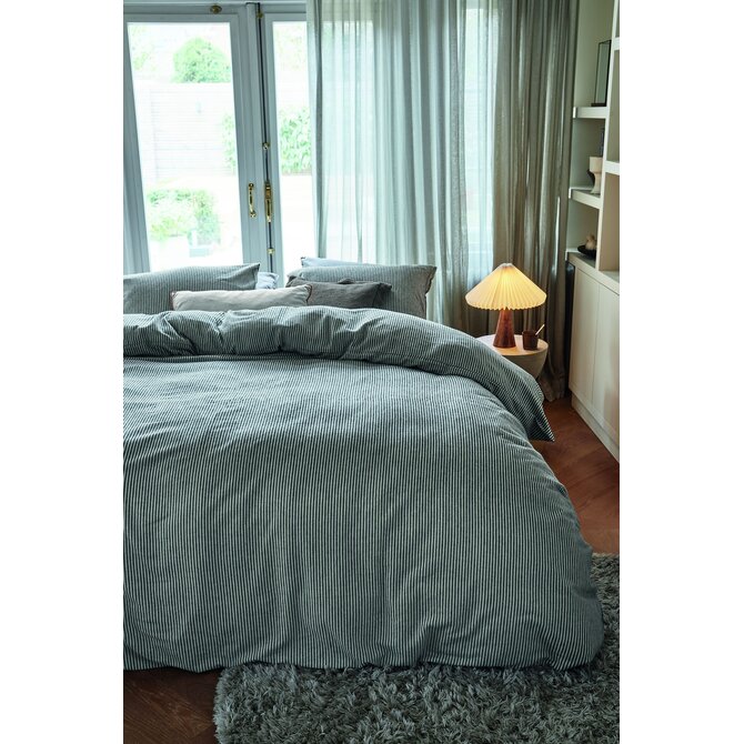 Beddinghouse Housse de couette Ivan Noir 240x200/220 cm